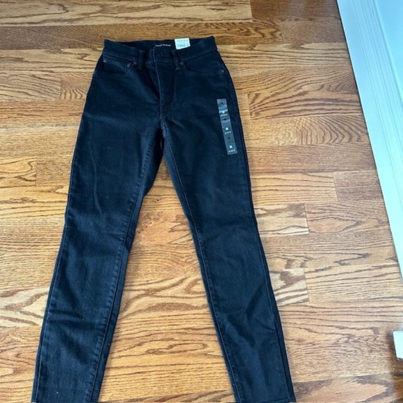 LUCKY BRAND SKINNY JEANS BLACK SIZE 27/4 BRAND NEW - Picture 4 of 8